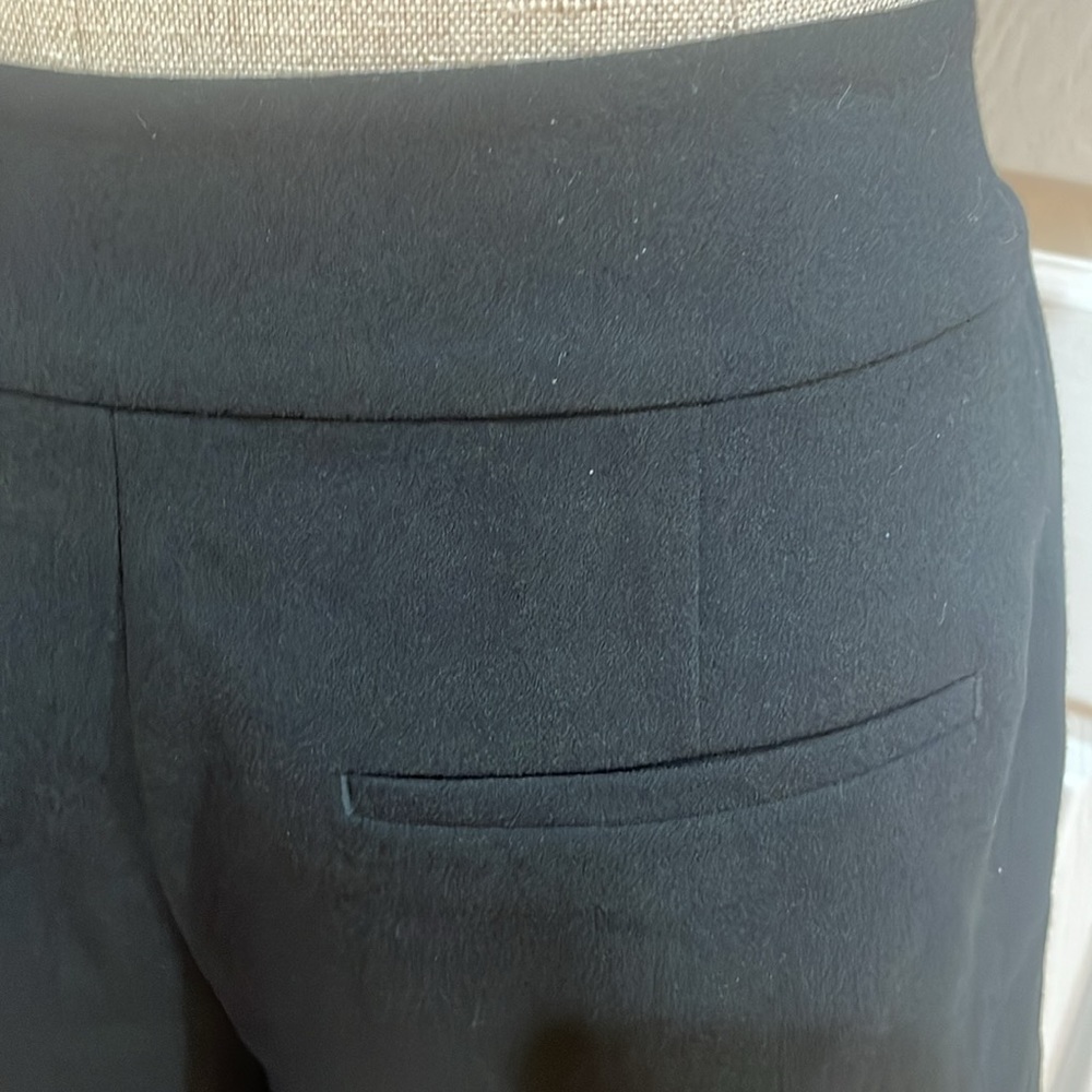 Ann Taylor loft black skort skirt shorts pockets black women’s size 0 - Picture 7 of 12